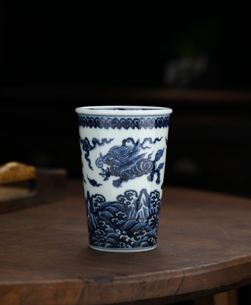 布一窑柴窑海水飞象可乐杯