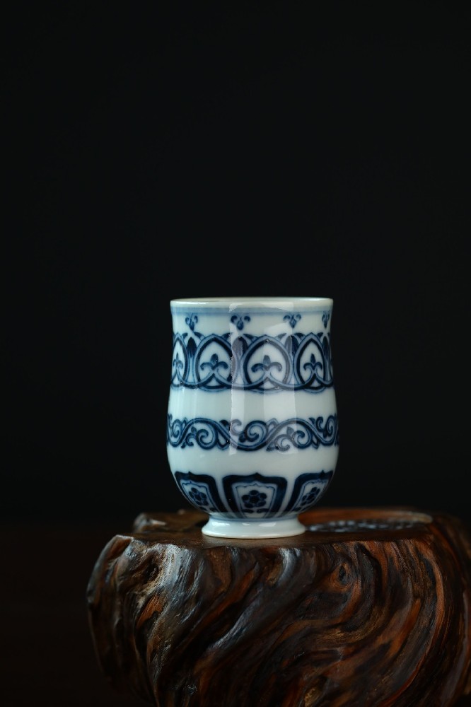 布一窑柴窑宝相凝香杯