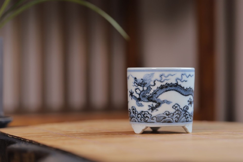 布一窑海水应龙香炉