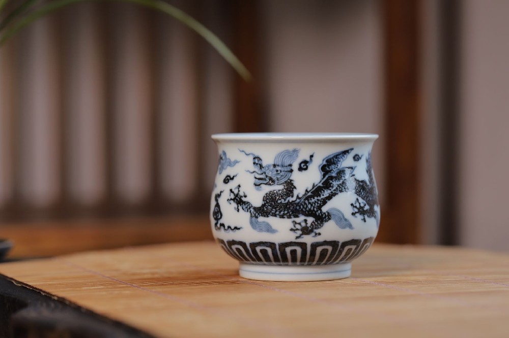 布一窑应龙大炉式杯