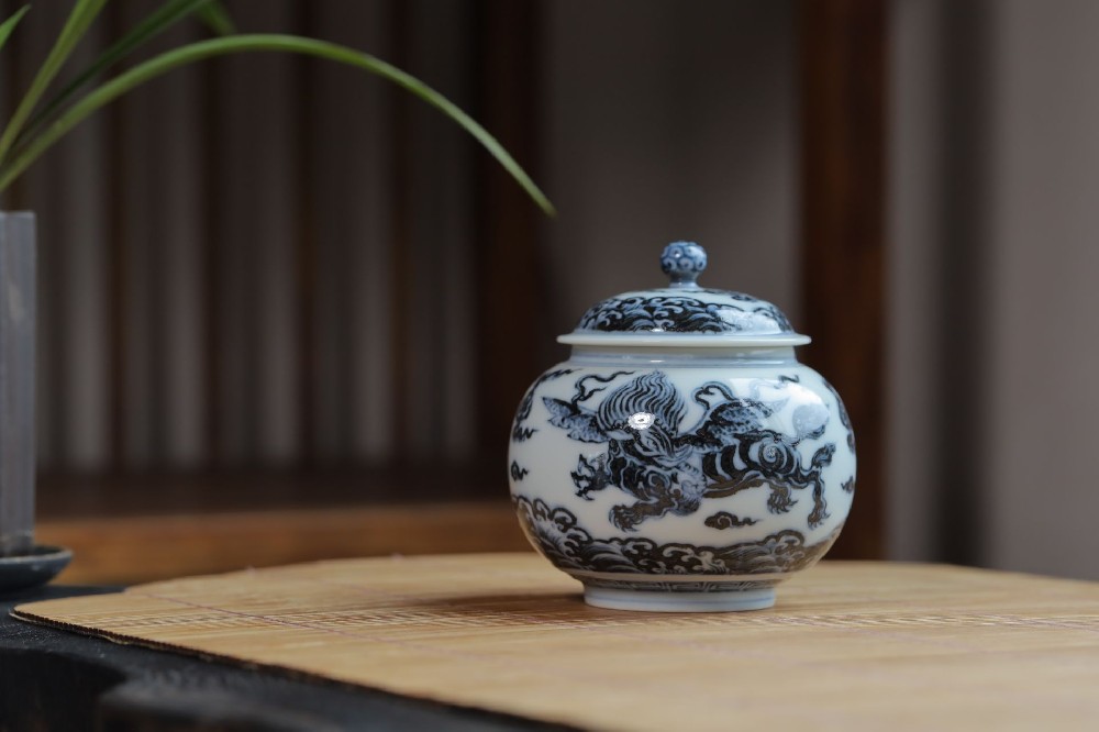 布一窑海水飞象醒茶罐